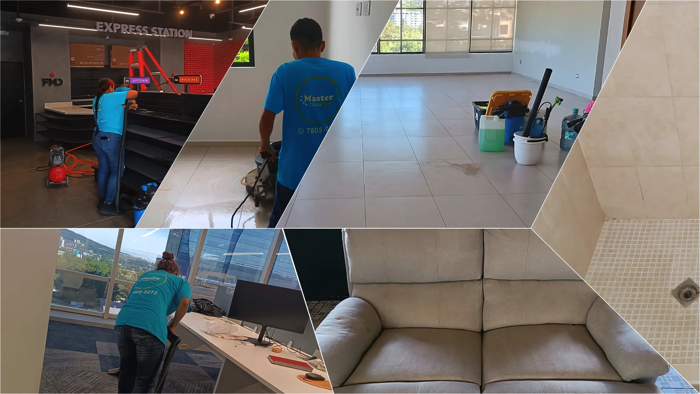Servicios de limpieza Master Clean And Fix El Salvador